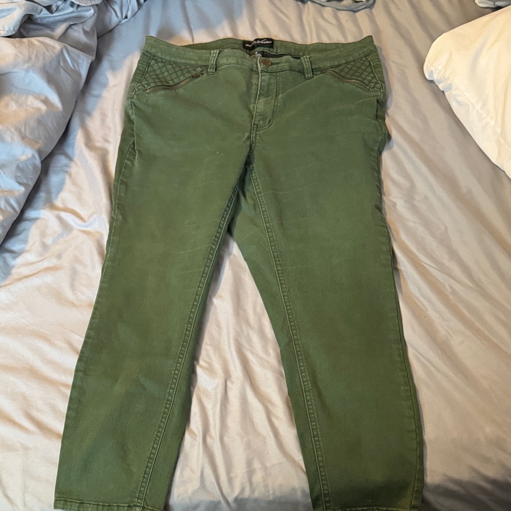 Olive Skinny Jeans